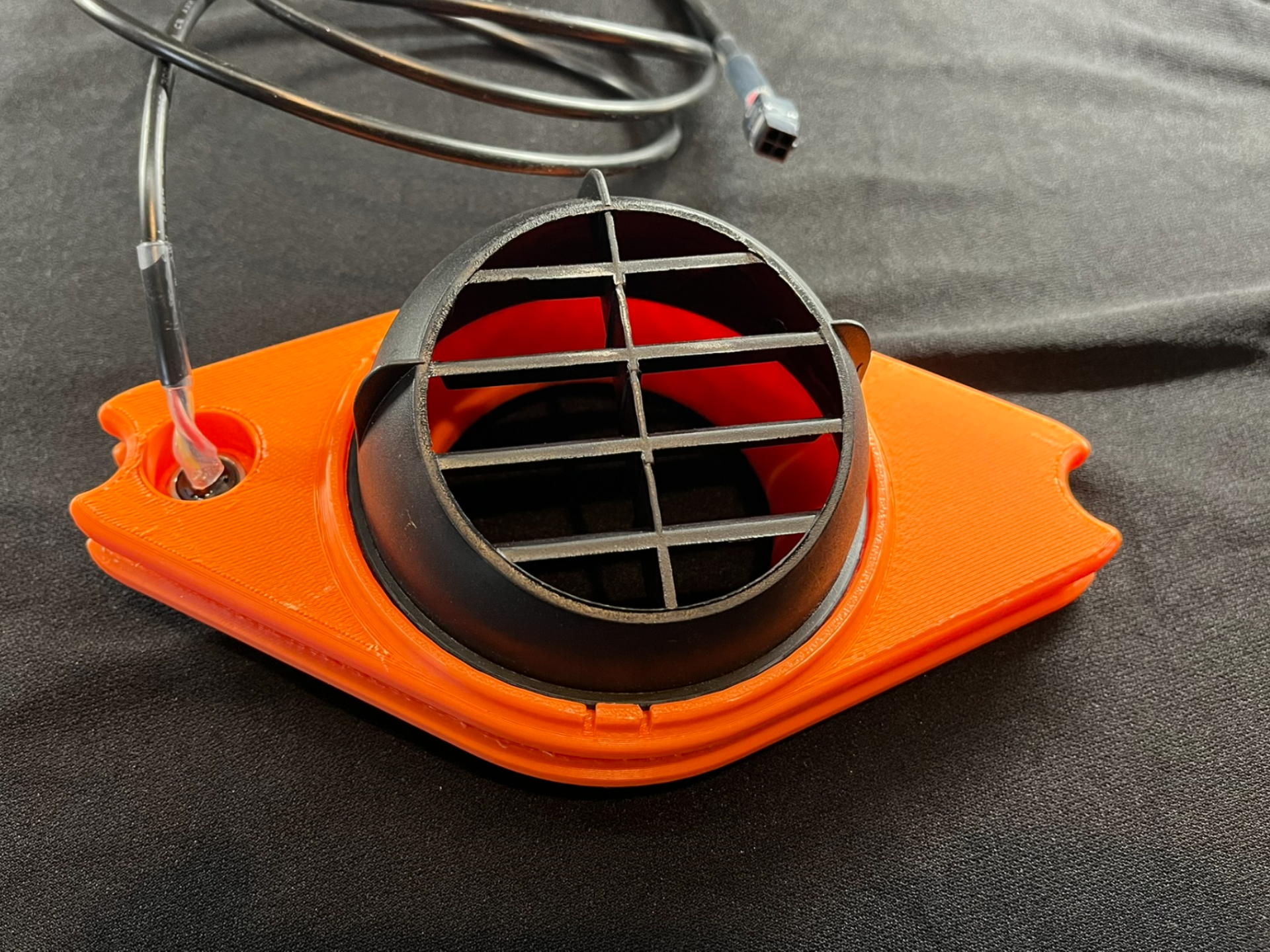 Diesel Heater Tent Vent with Connector Mod
