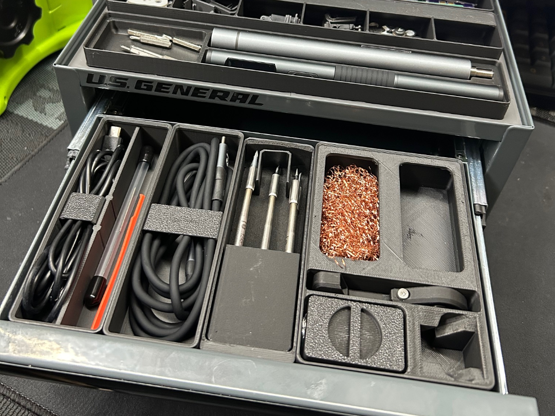 Harbor Freight Mini Toolbox drawer extender