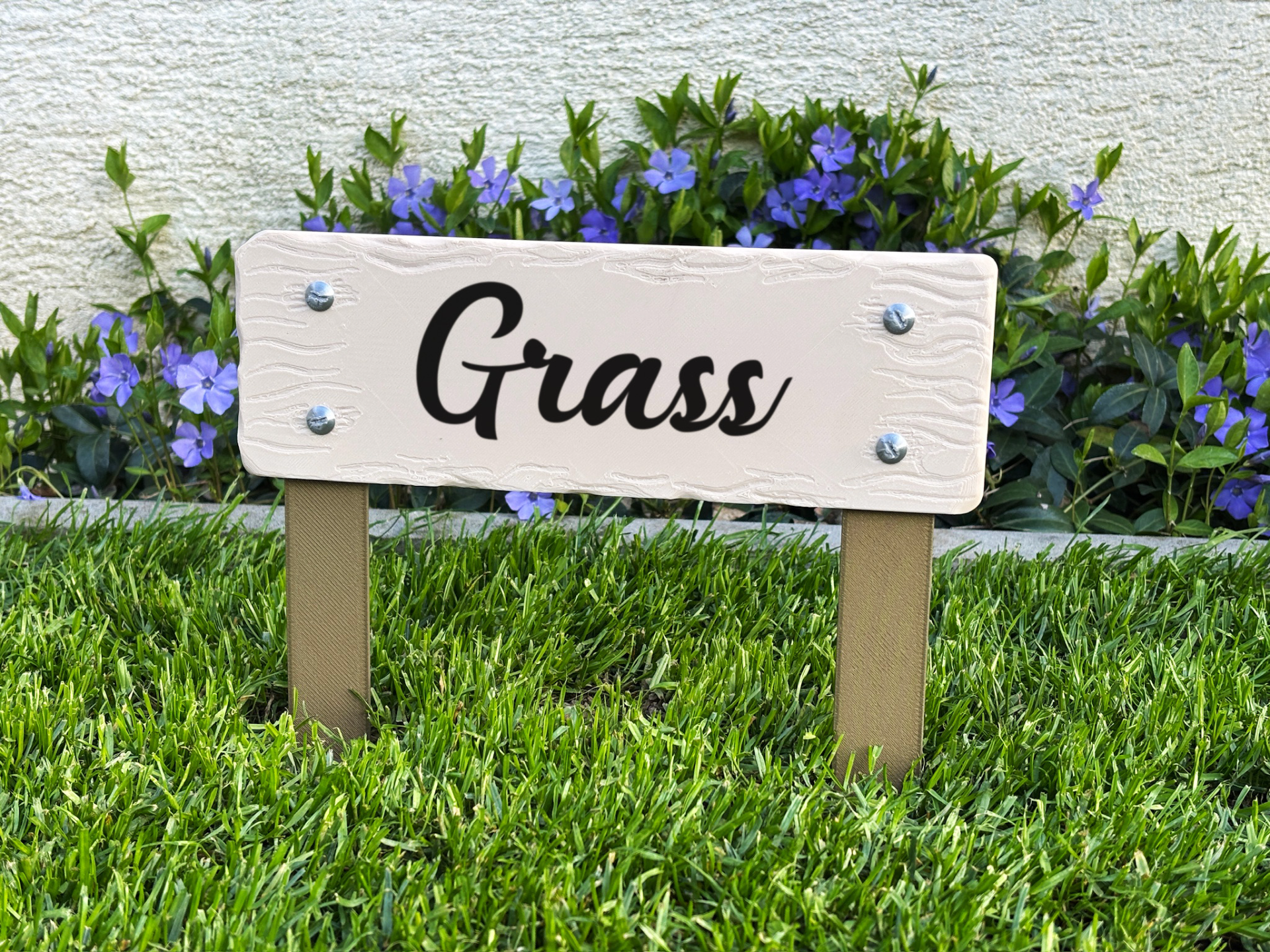 Garden sign