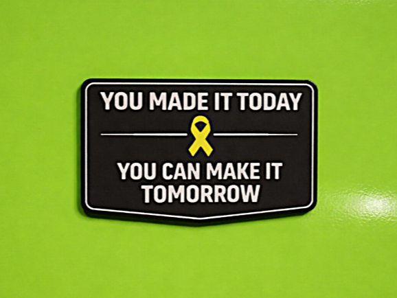 YOU MADE IT – Motivational Shop Magnet