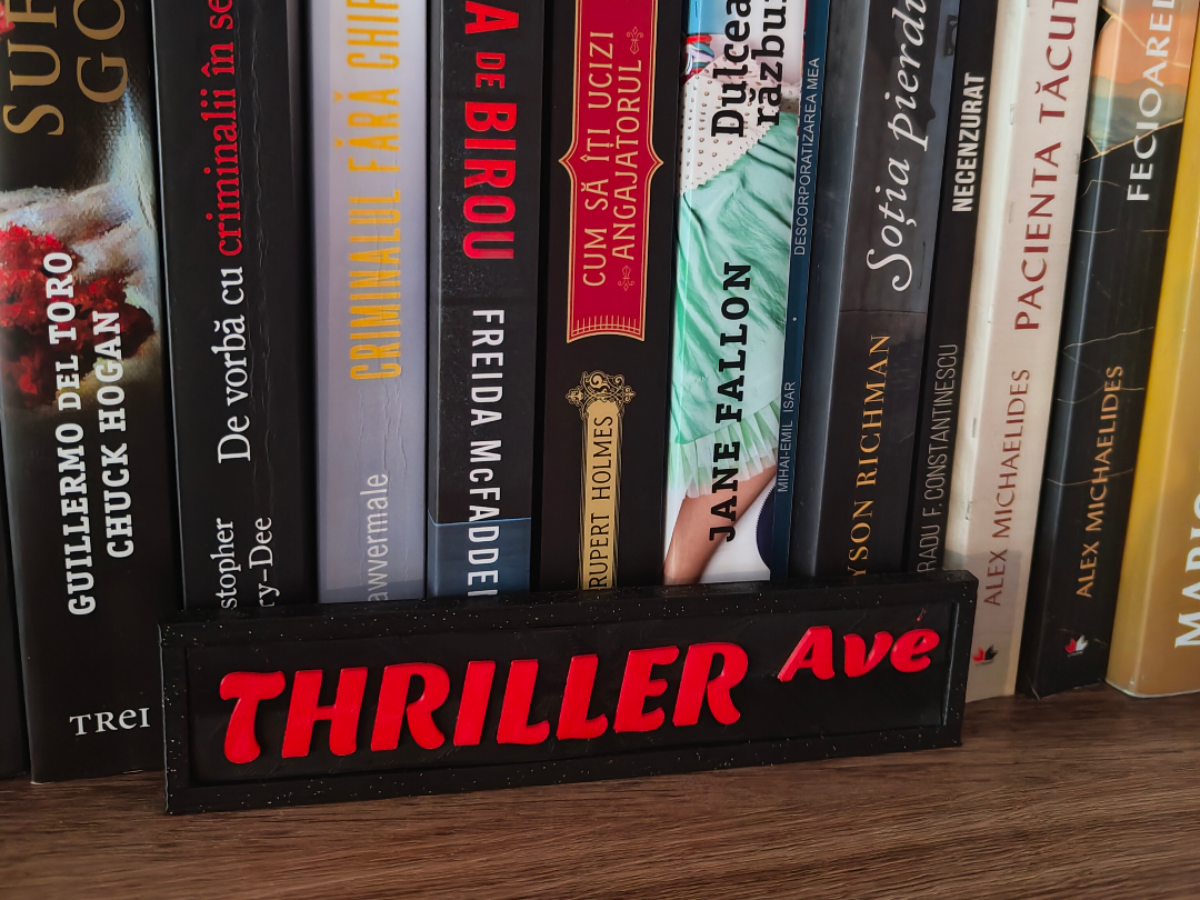 Bookshelf Sign NO AMS, Modular