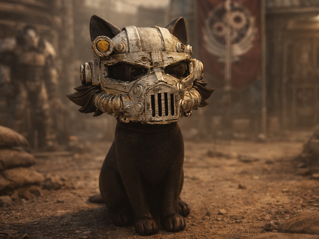 Brotherhood of steel cat