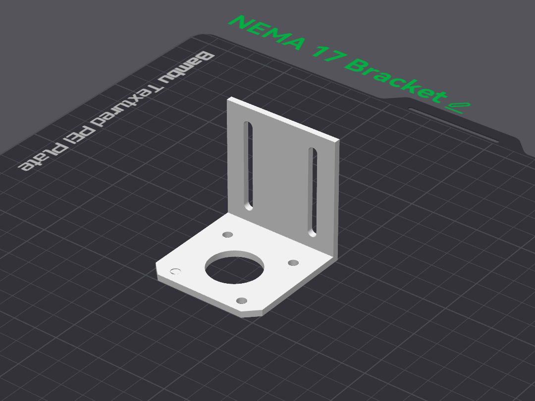 Nema 17 steppenmotor bracket