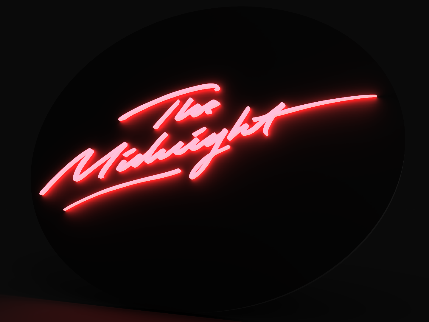 The Midnight music artist logo V1