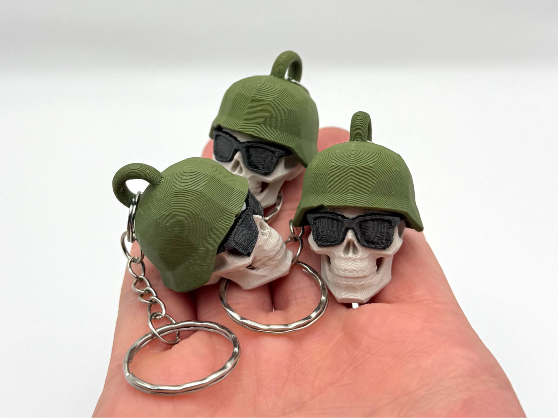 Retro Soldier Keychain