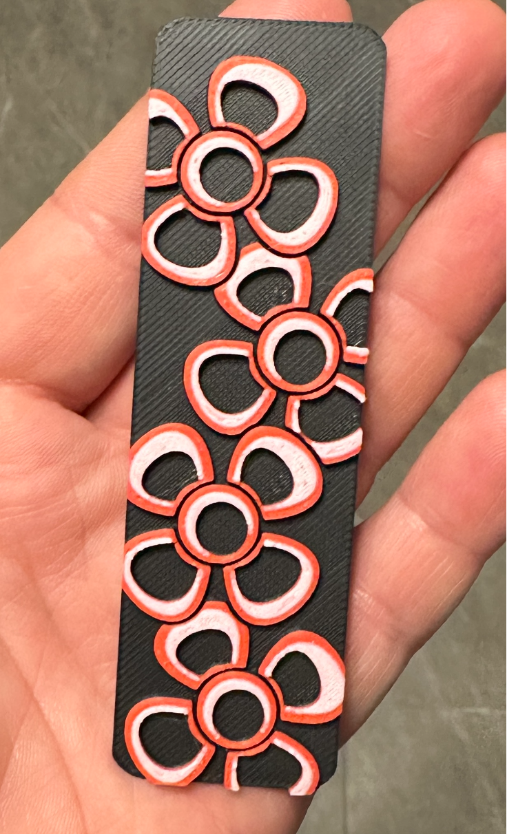 Bookmark Flower Hueforge AMS