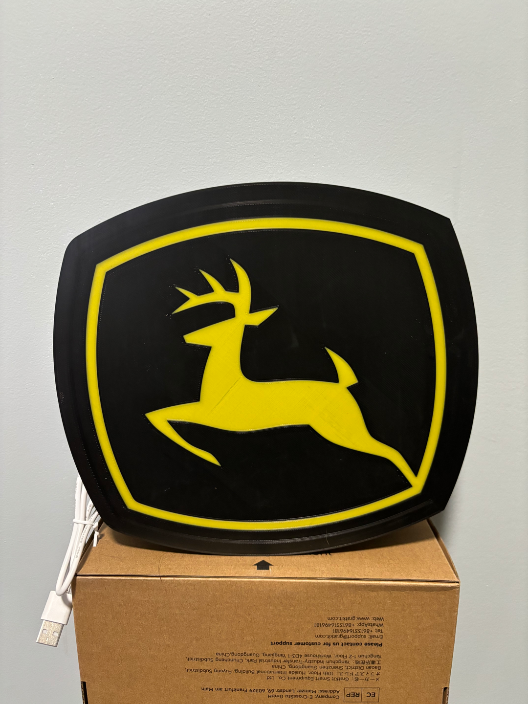 John Deere Construction Light Box
