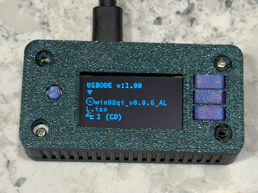 USB-ODE Pi Zero 2 Waveshare 128x64 OLED Controller