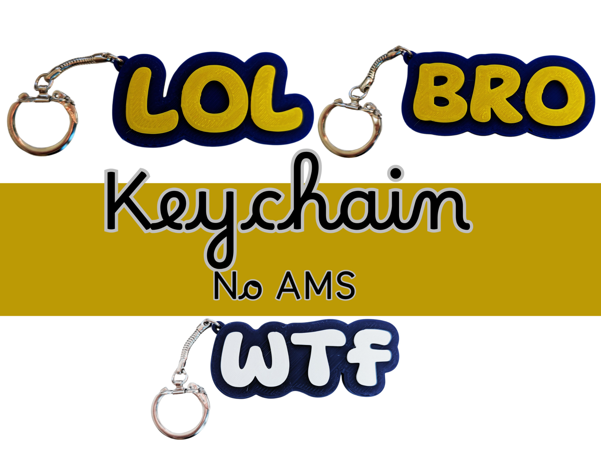 Keychain WTF - BRO - LOL No AMS required