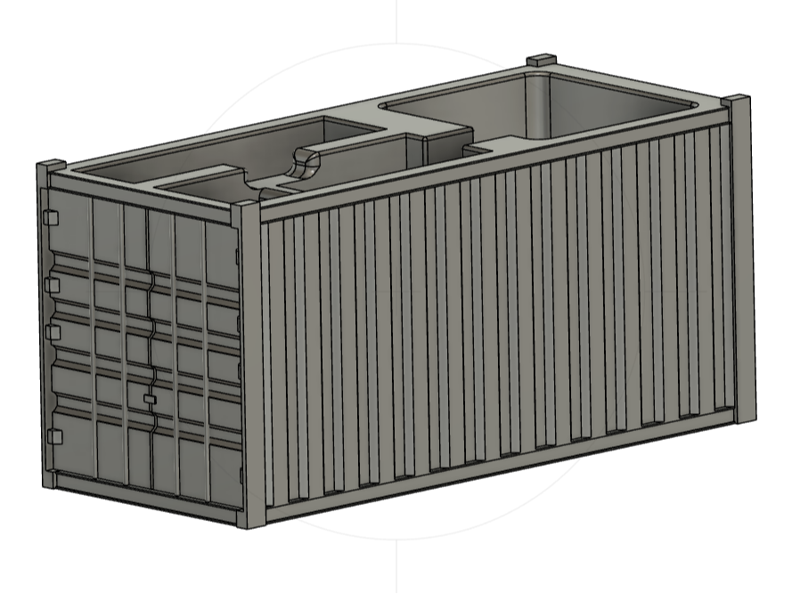 sea ​​container desk organizer