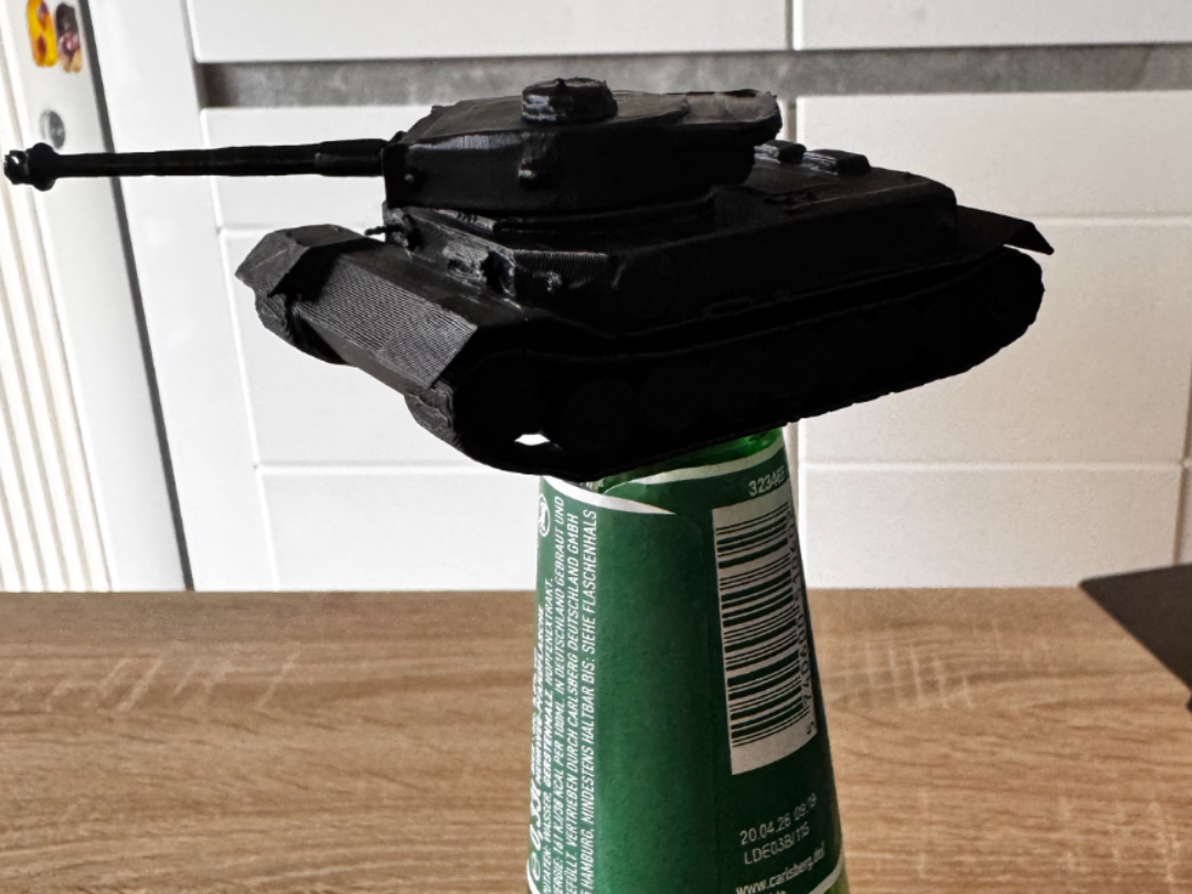 Tiger Panzer Bierabdeckung