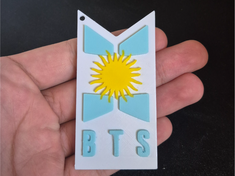 Llavero BTS Arirang World Tour Version ARGENTINA