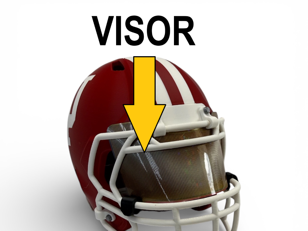 Football Helmet Visor