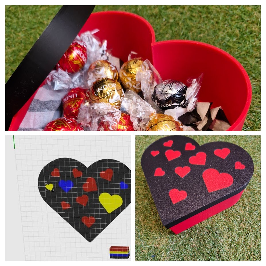 Heart-shaped Gift Box. Customizable