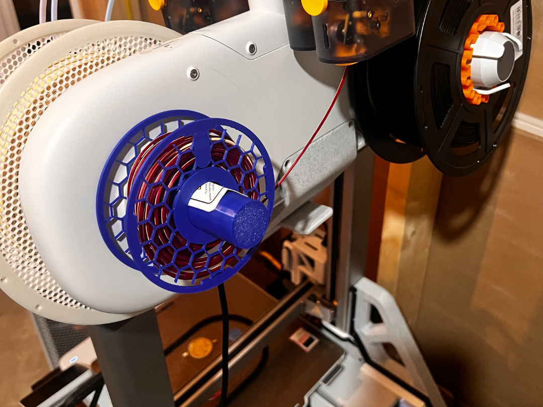 custom filament and adapter