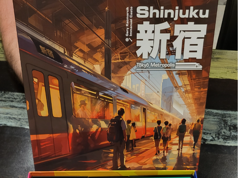 Shinjuku, Board game organizer (inlay)