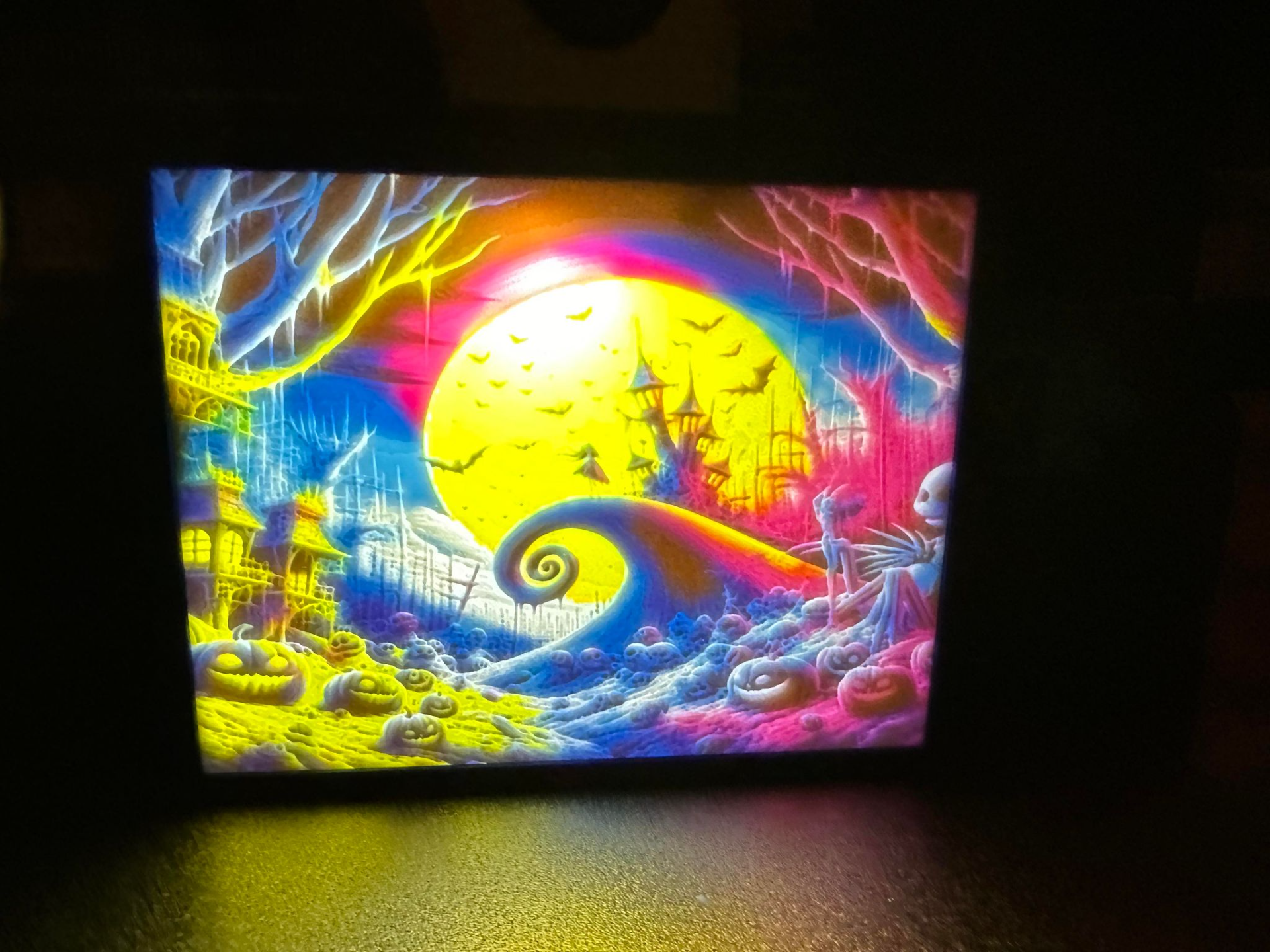 The Nightmare Before Christmas Lithophane