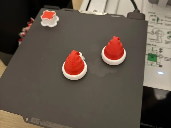 Weihnachtsmütze Magnet 10x3
