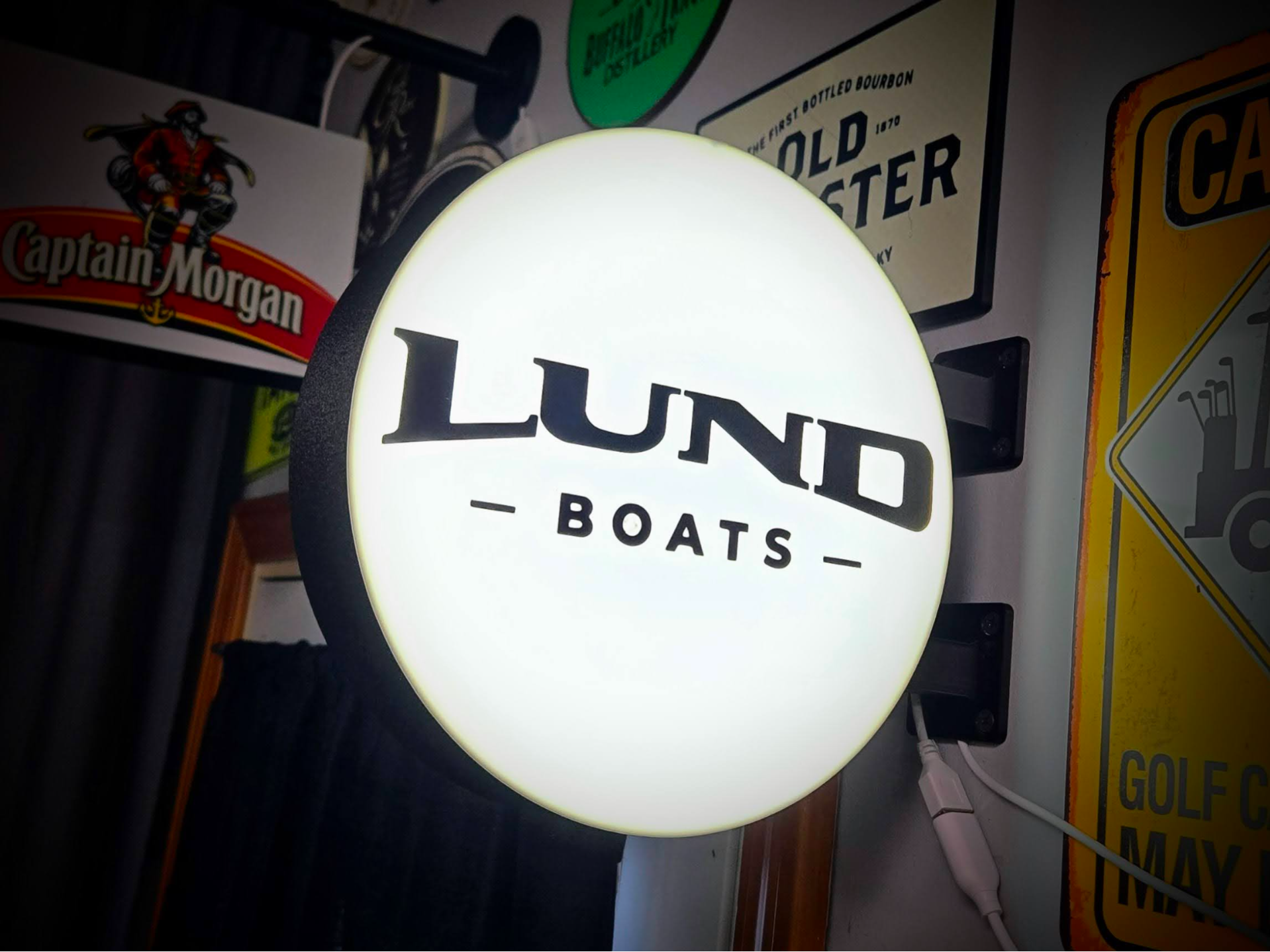 Lund Boats~  2-Sided LED Lightbox
