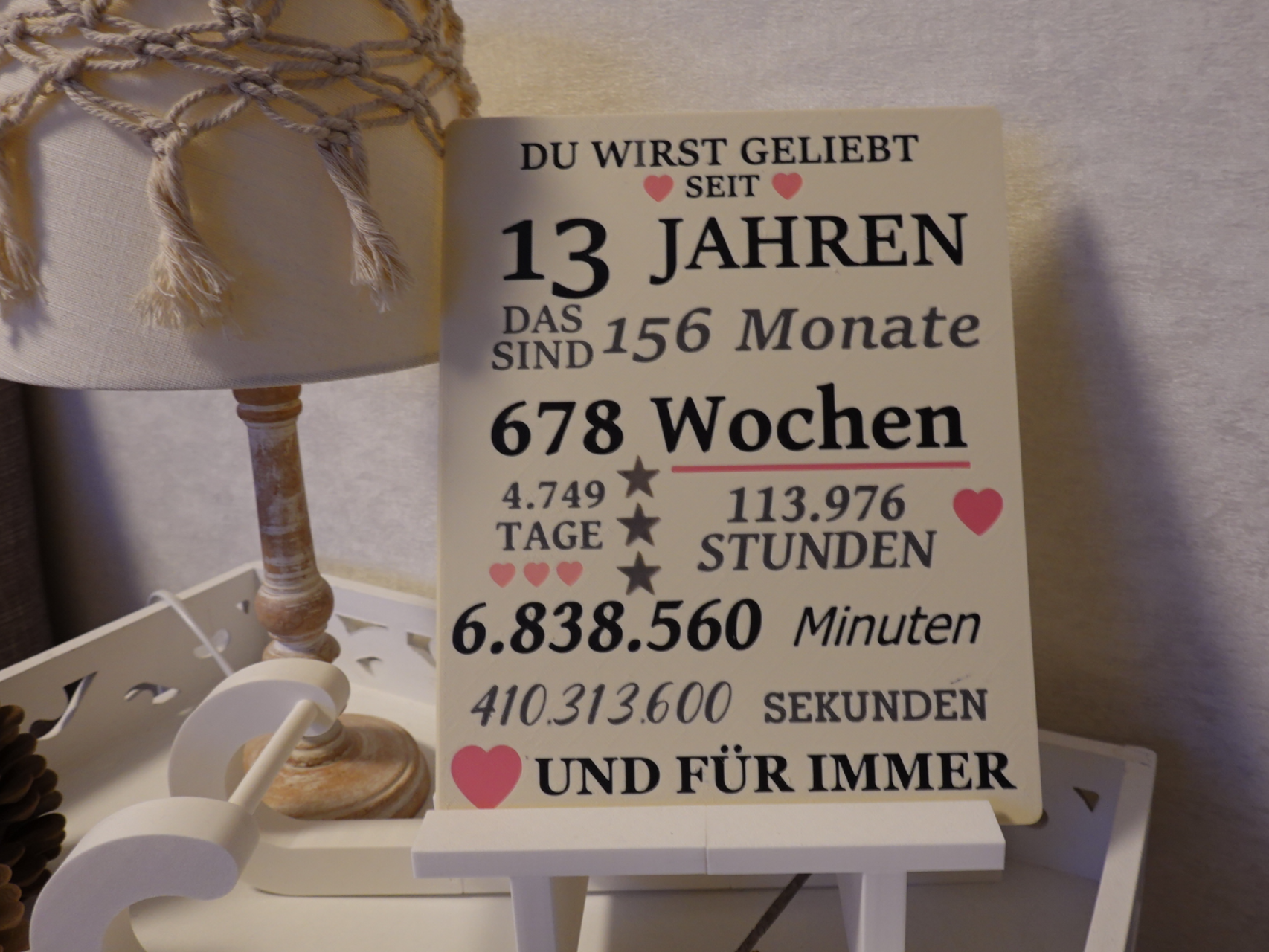 13 Jahre