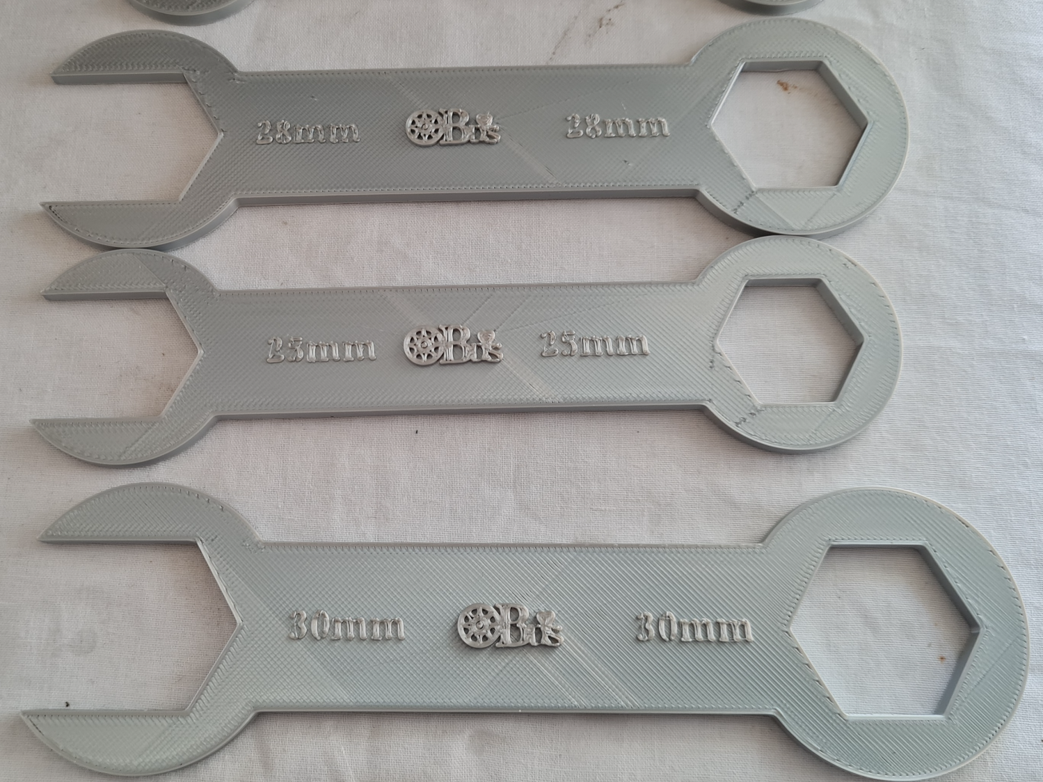 Spanner Set 21mm - 30mm 100mm Long