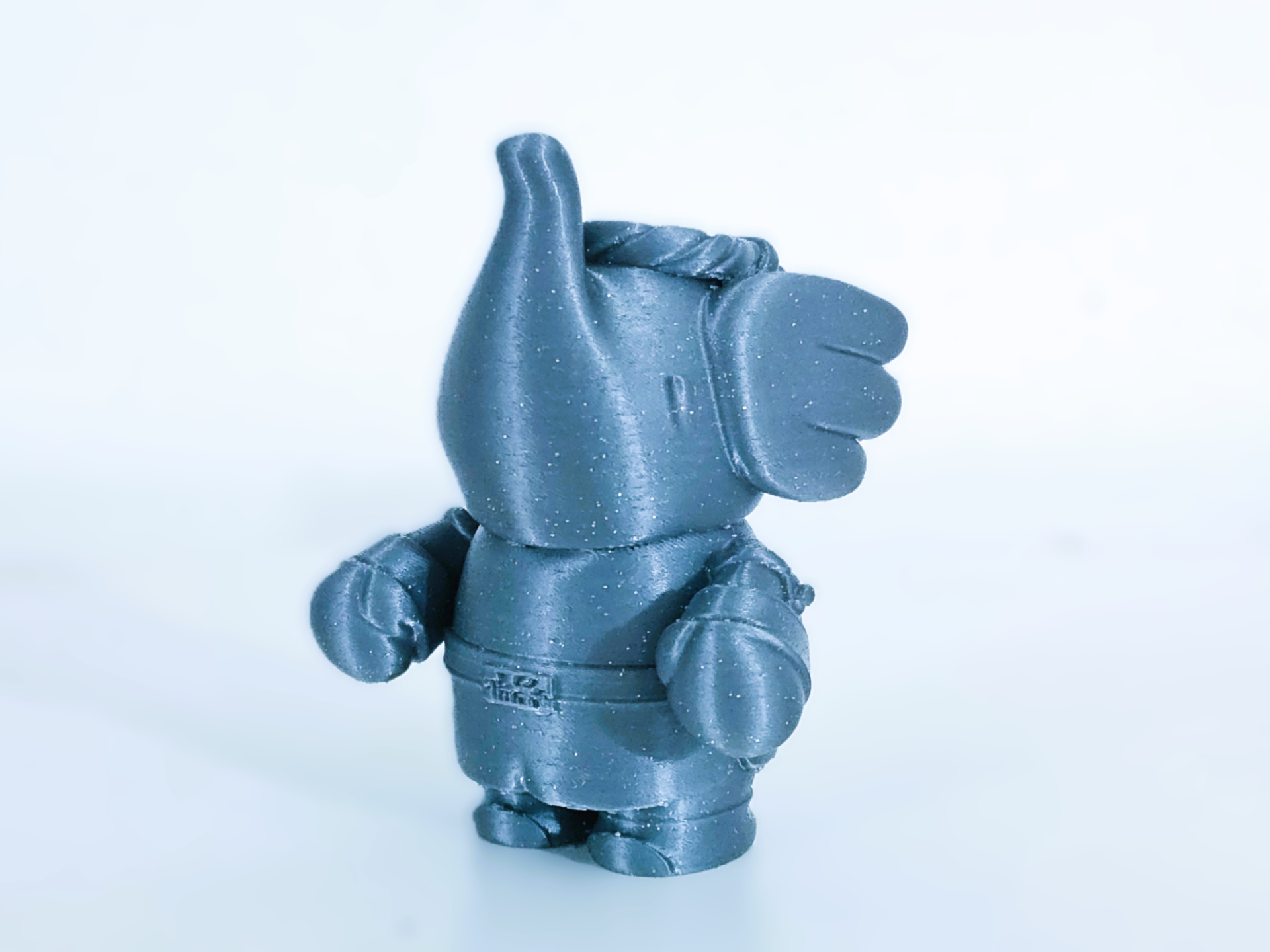 Elfie the elephant figure - Muay Thai version