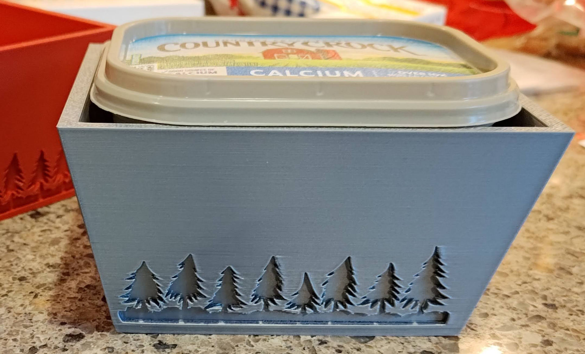 Margarine Tub Cover (Square)