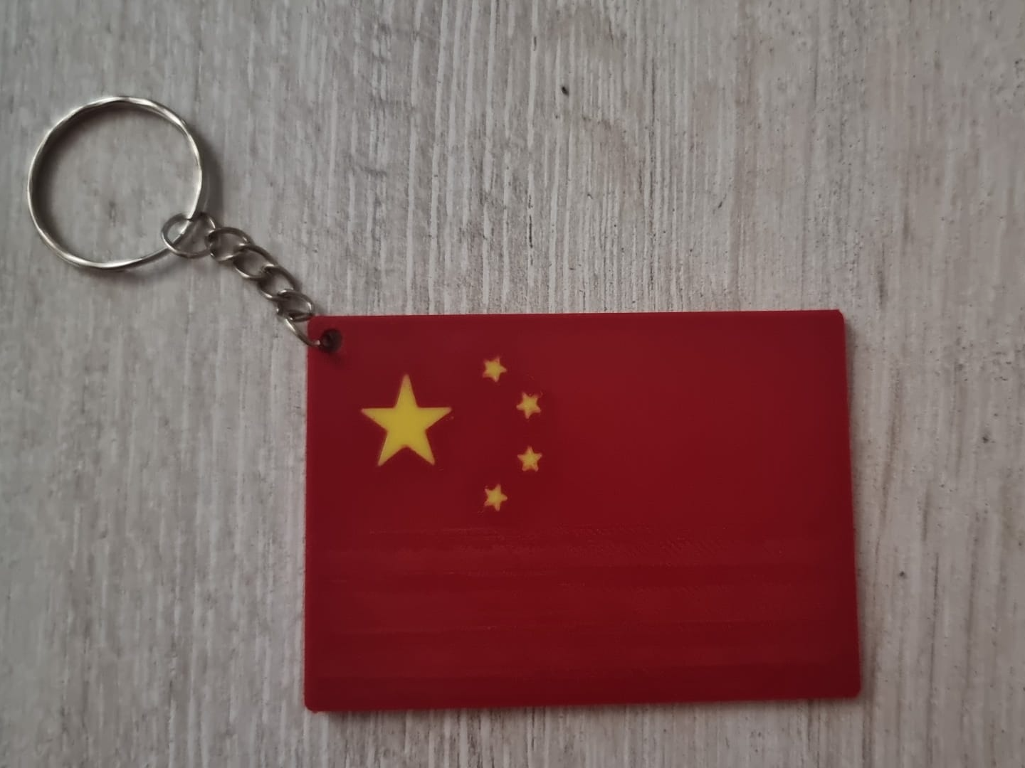 China Flag keychain