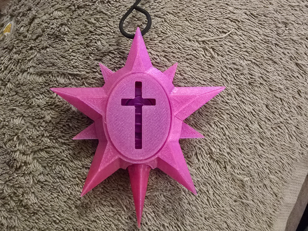 Scavenger Hunt Hidden UV light Ornament