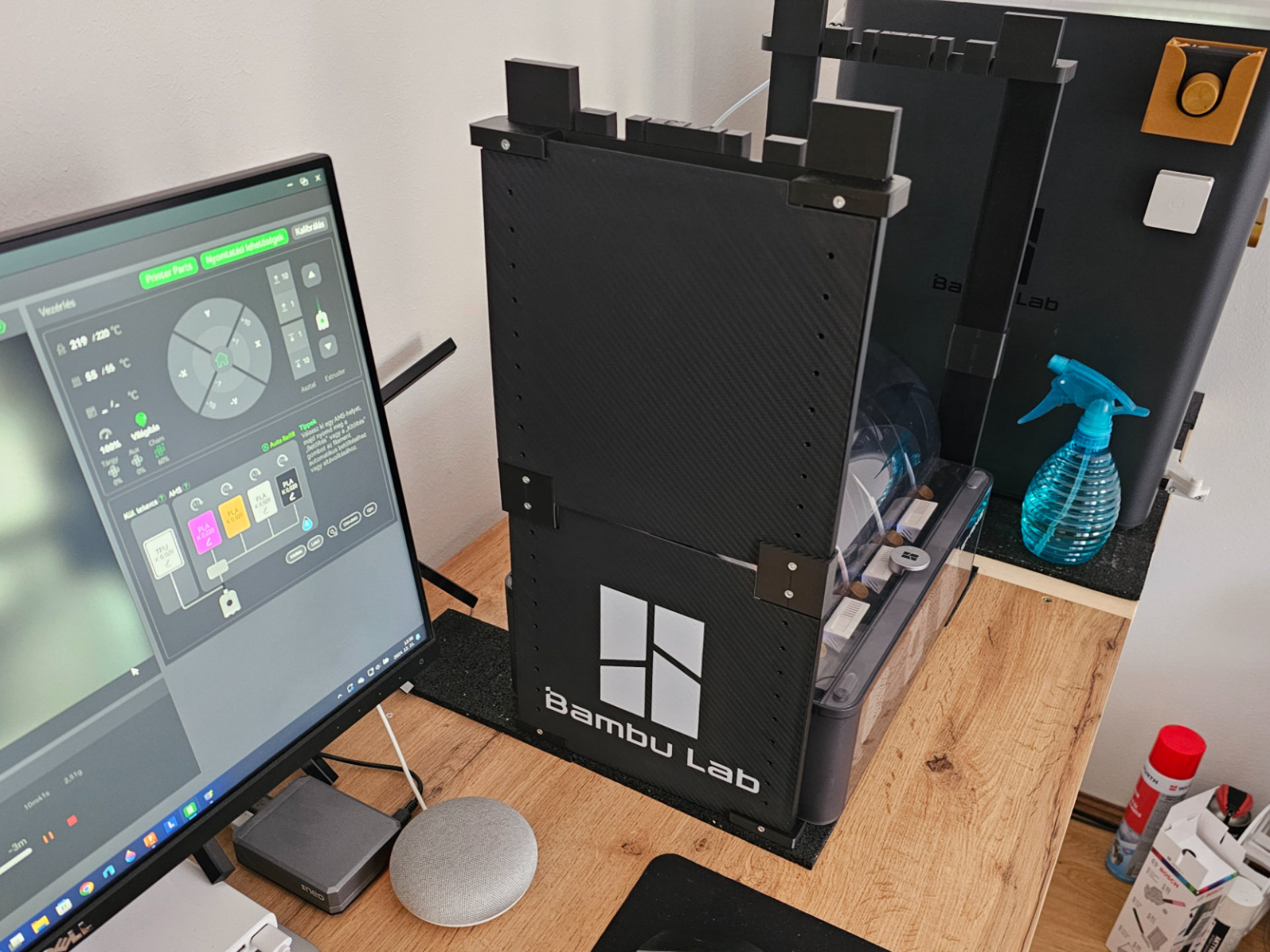 Side Panel for "Simple and Low Cost 2 AMS Stand"