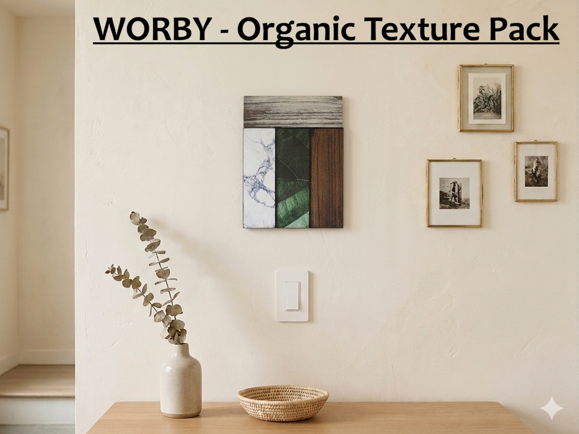 Worby - Organic Textures Pack (All sizes)