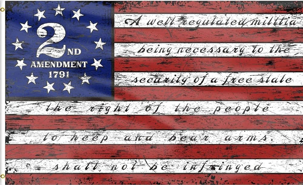 2A America Flag Hueforge