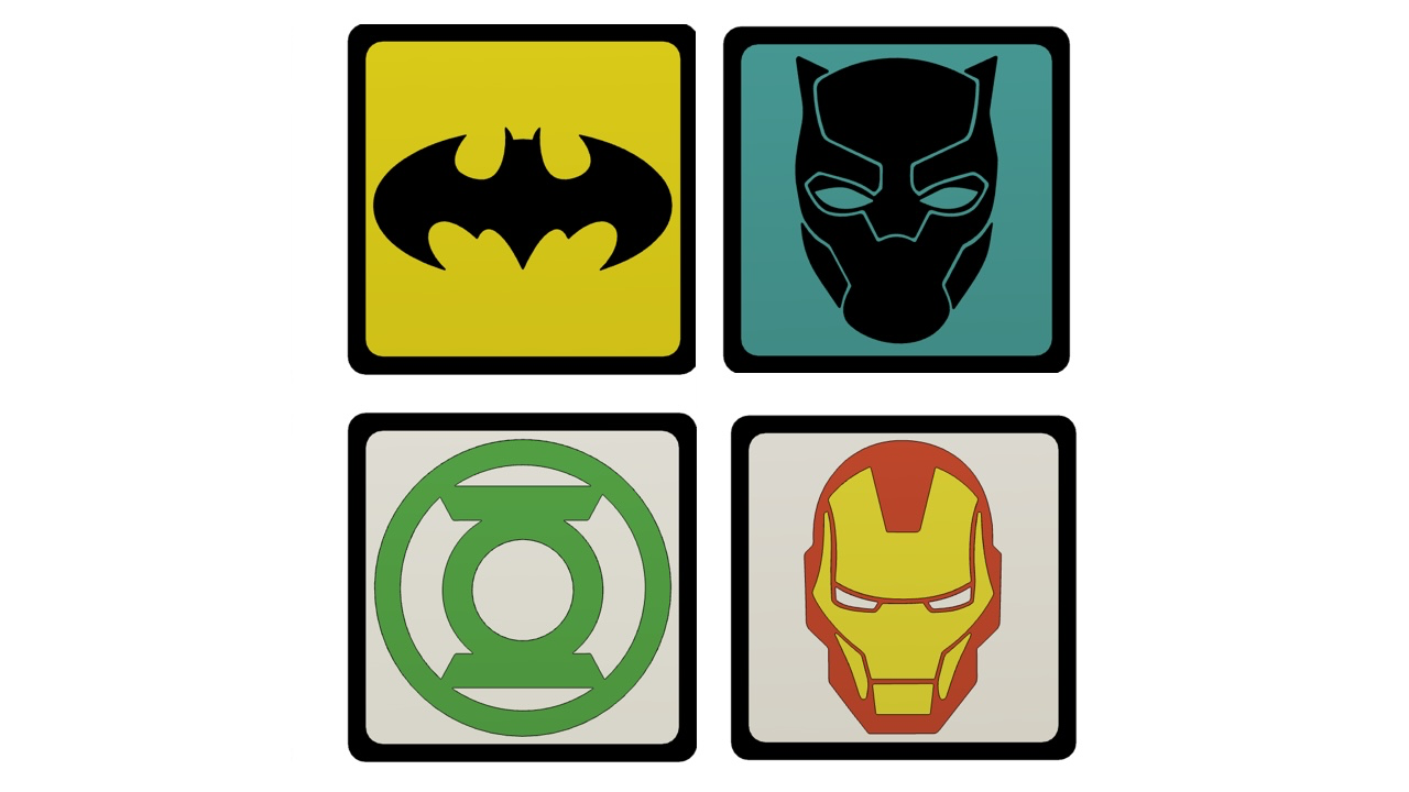 Superhero Coaster