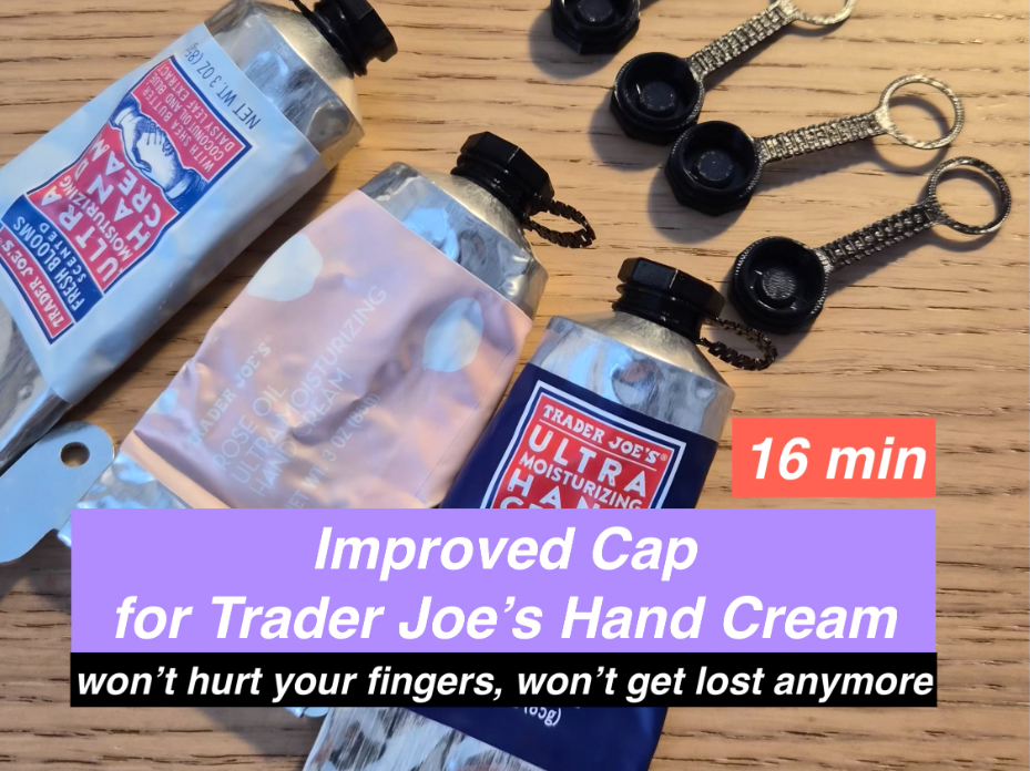 Trader Joe's Hand Cream Cap with Strap