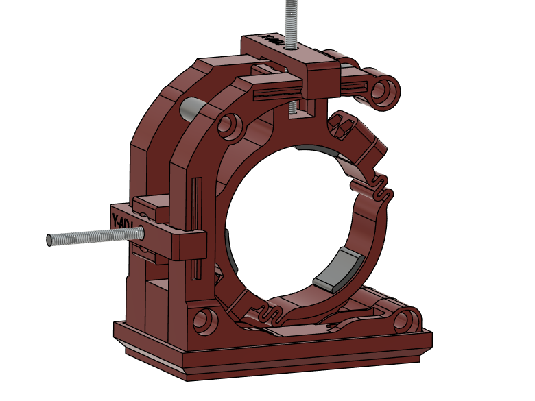 K40 Laser Tube Mount TPU isolators