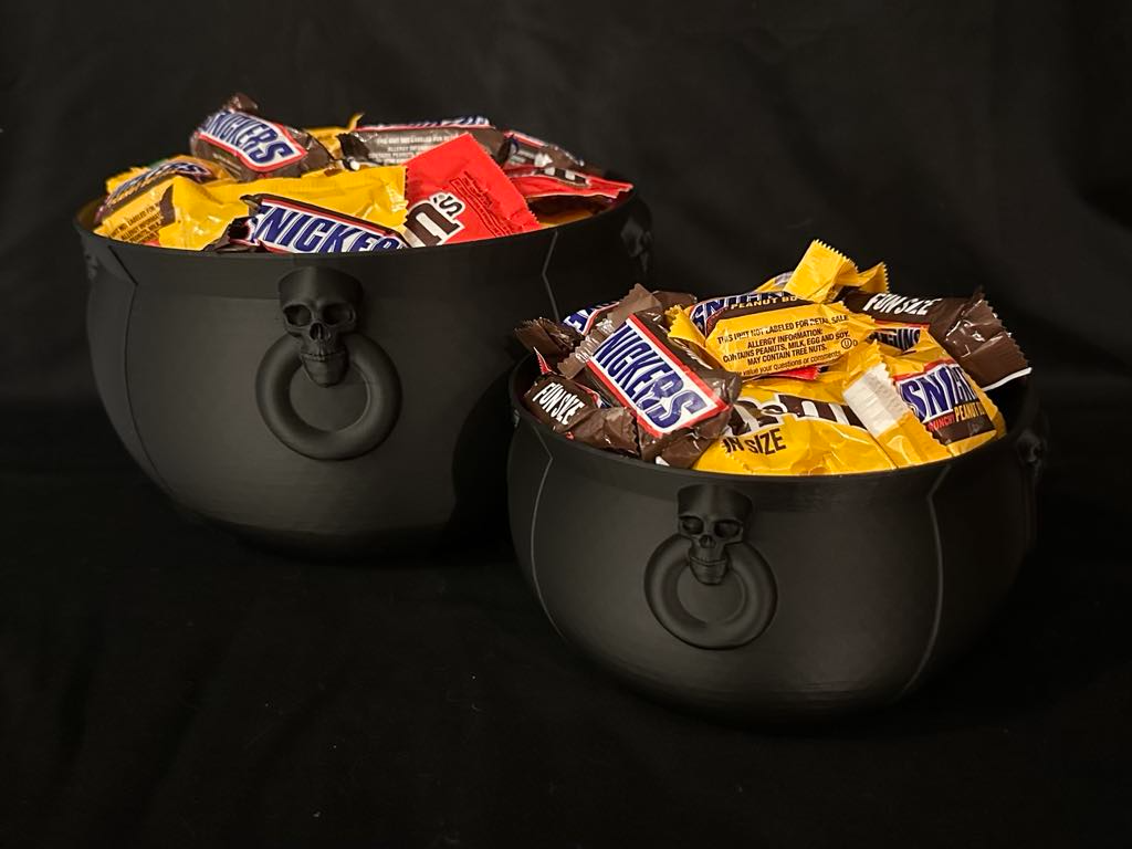 Spooky Halloween Candy Cauldron - 3 Sizes