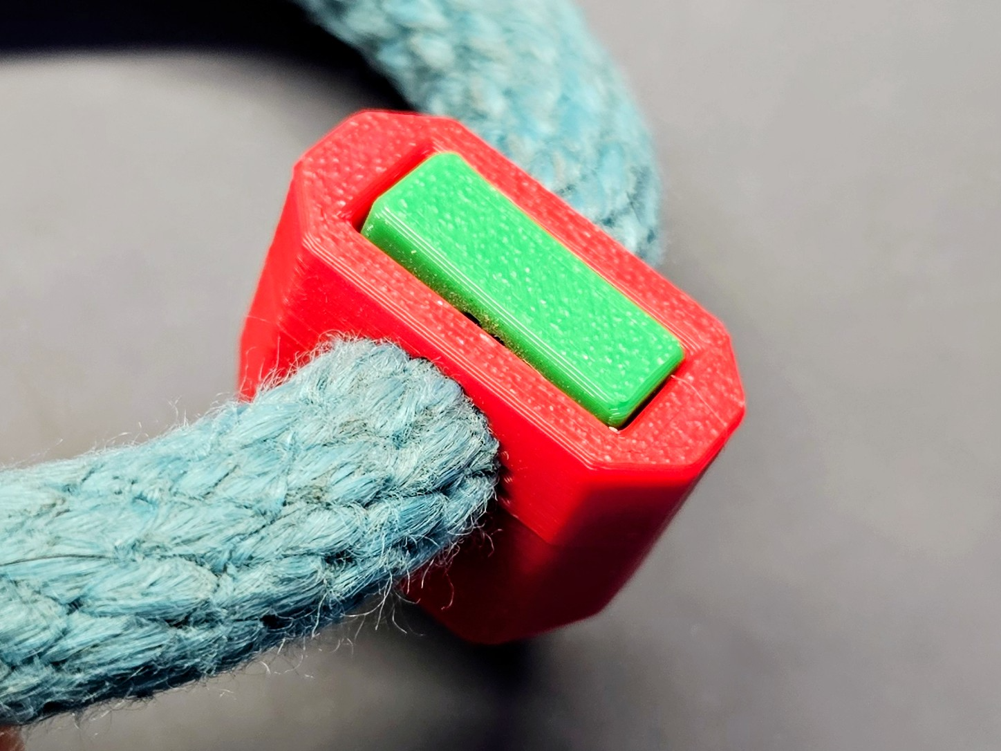 Cord Lock Assembled In Place