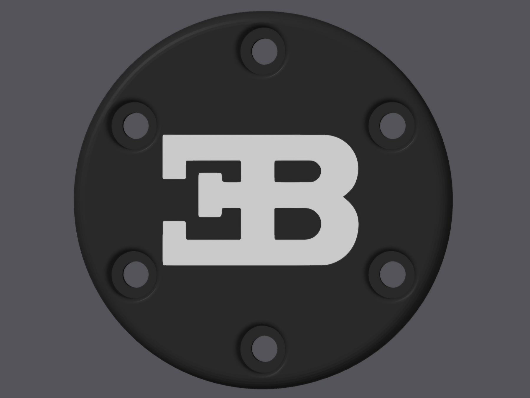 Bugatti centre cap for Logitech G29/G920/G923
