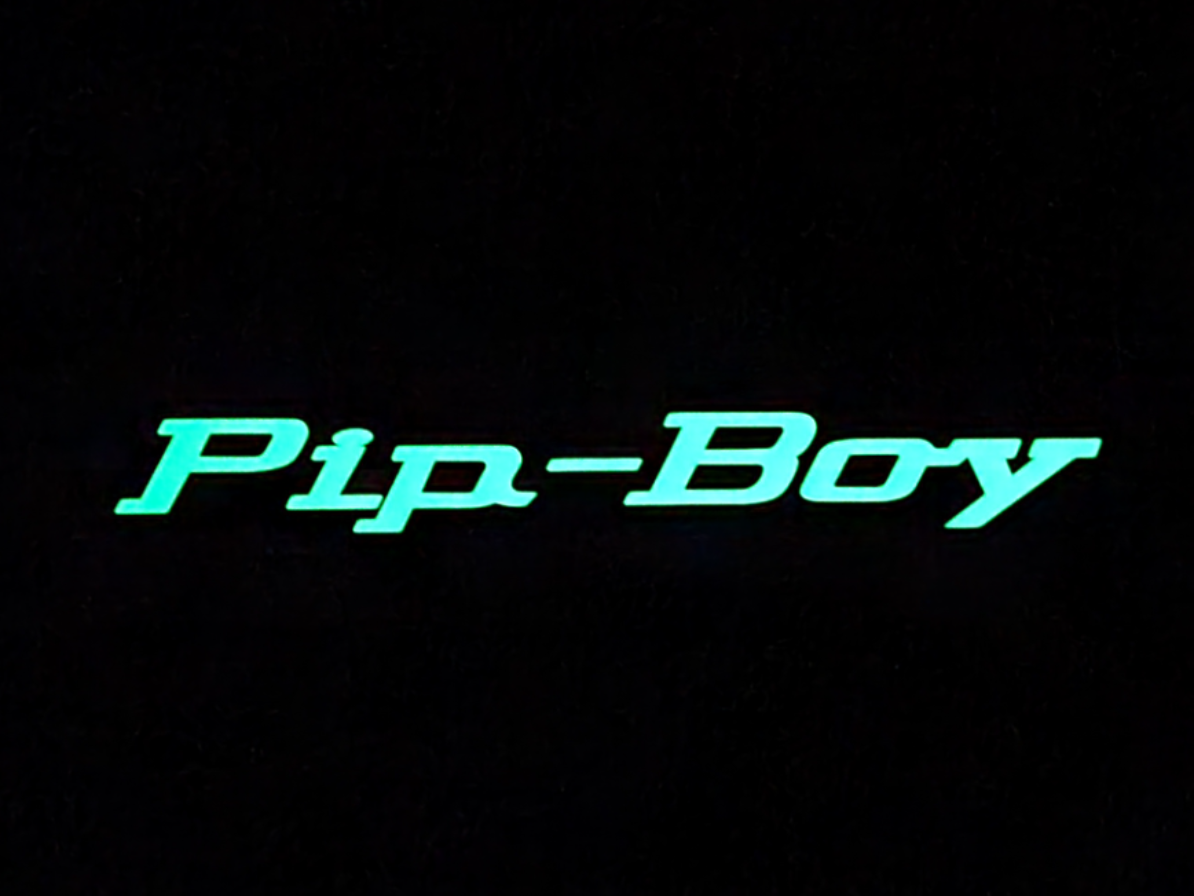 Fallout Pip-Boy Logo / Sign