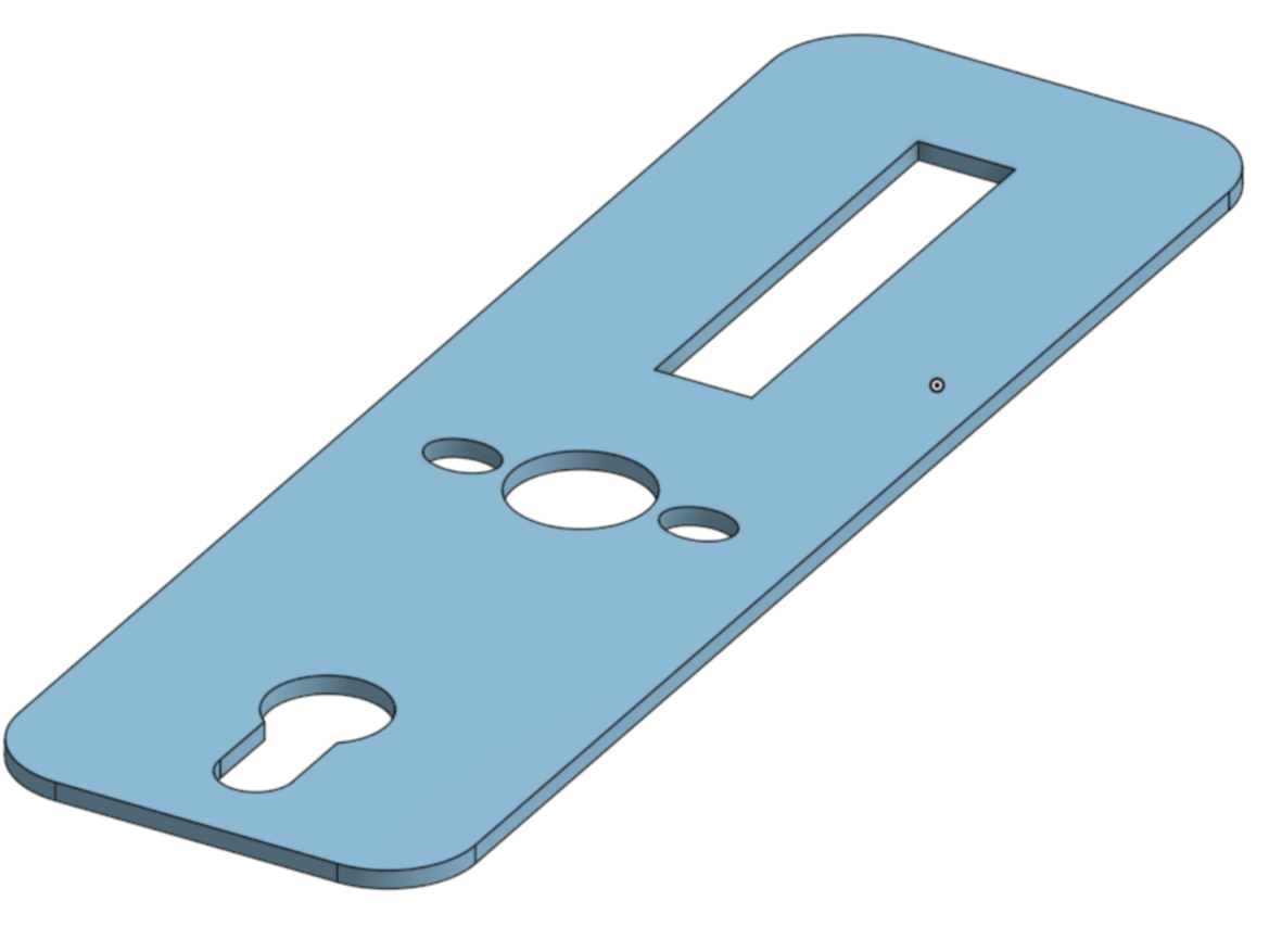 EURA ELB-01H4 escutcheons