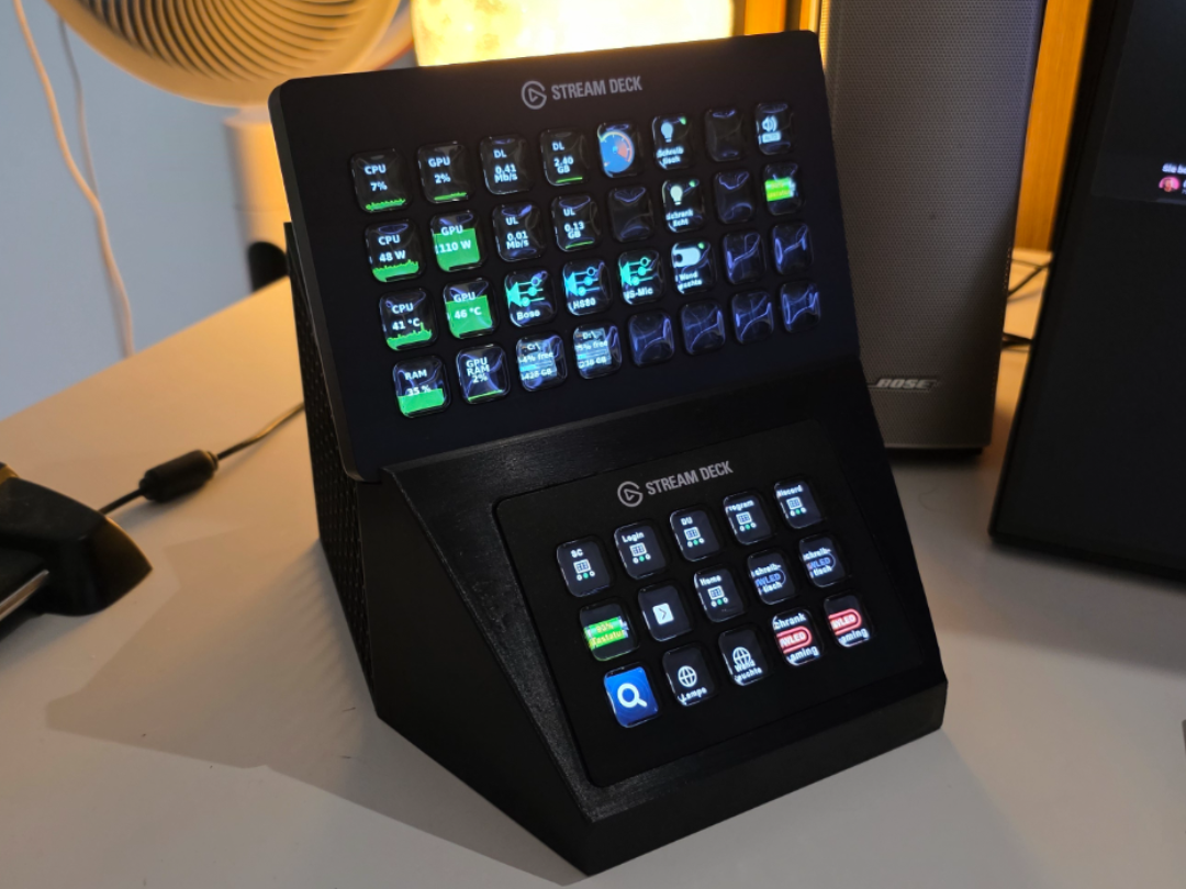 Dual Dock for Streamdeck MK 1 and Streamdeck XL