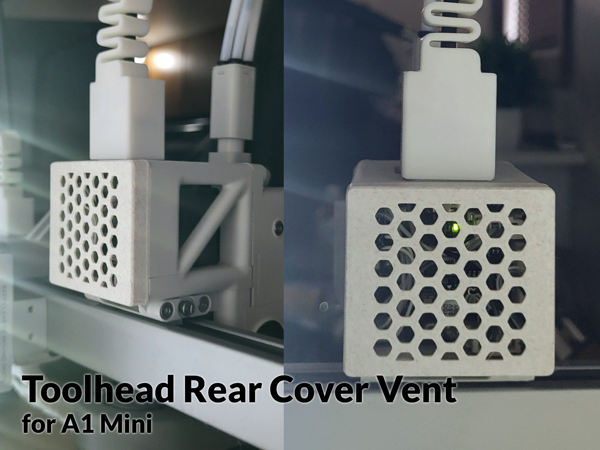 A1 Mini Rear Cover Vents