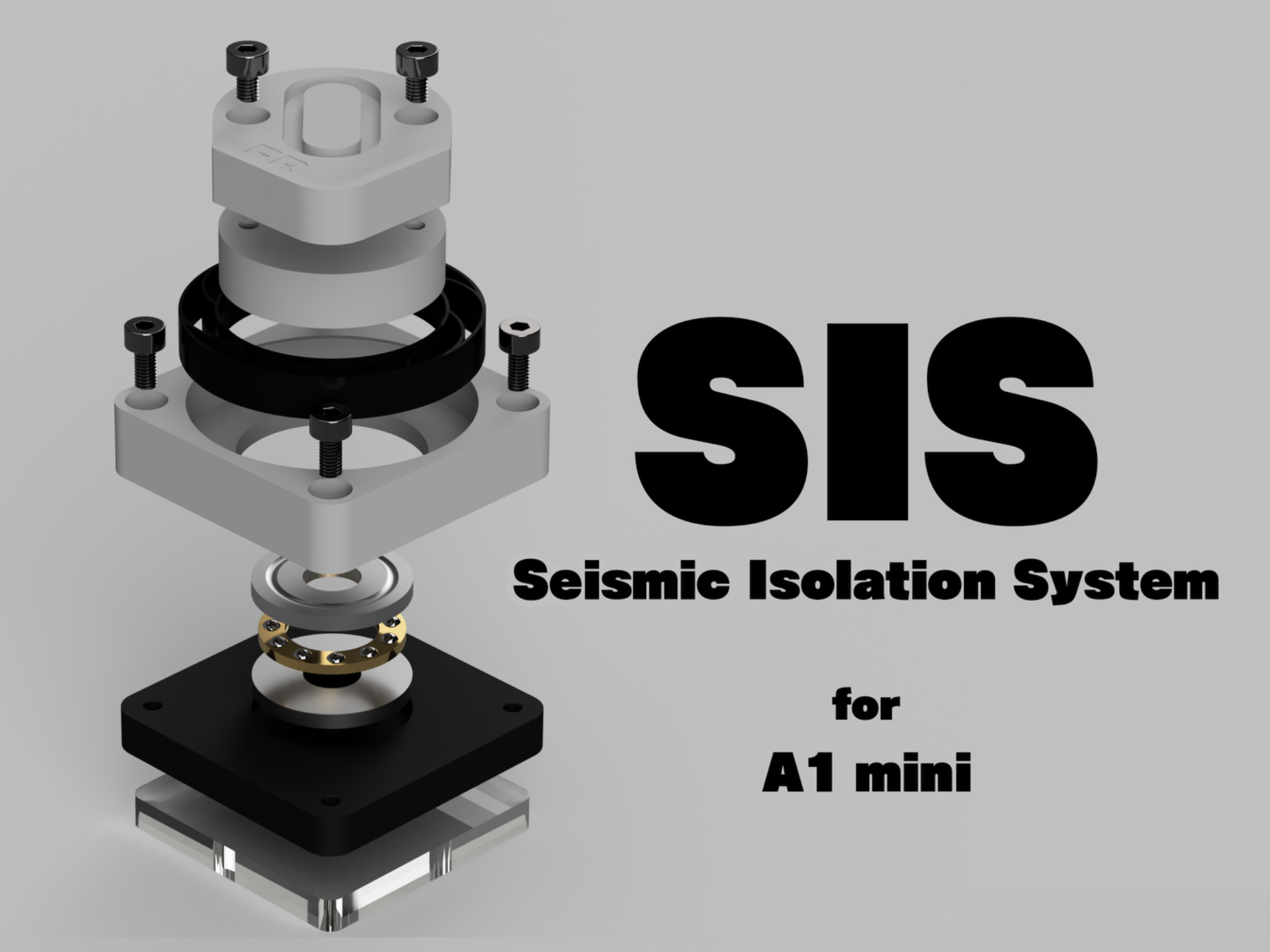 SIS - Seismic Isolation System for A1 mini