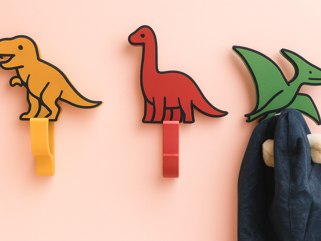 Dinosaur Wall Hook | Kids Room Decor