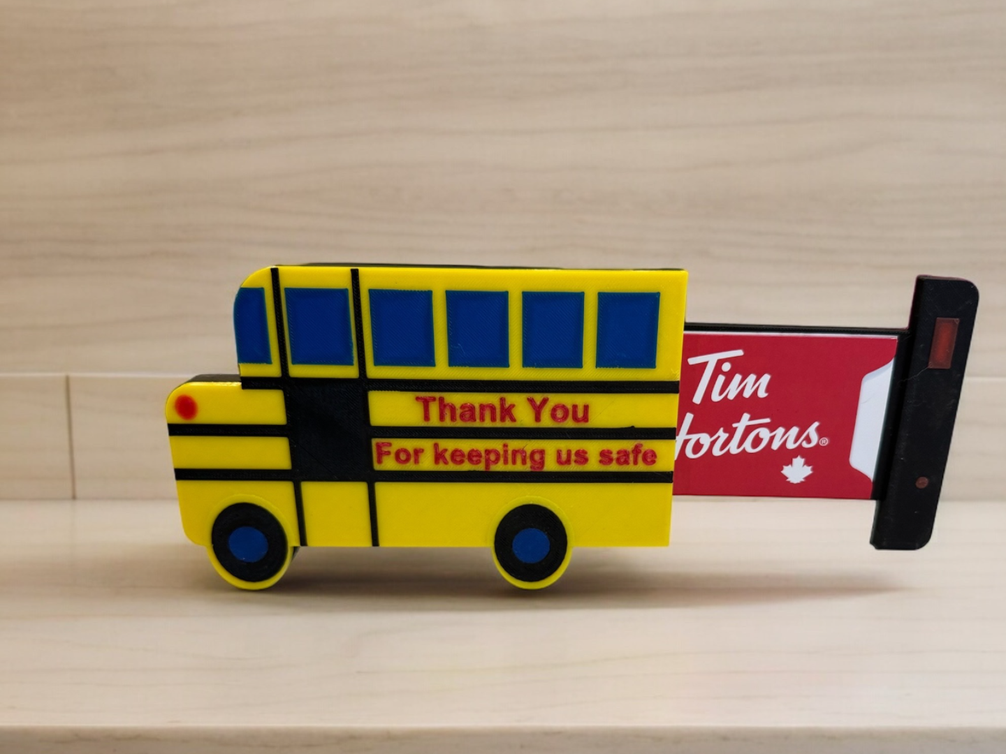 Bus driver/Teacher gift card holder