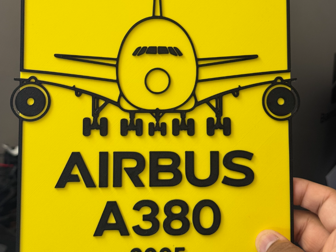 Airbus A380 Wall Art Design