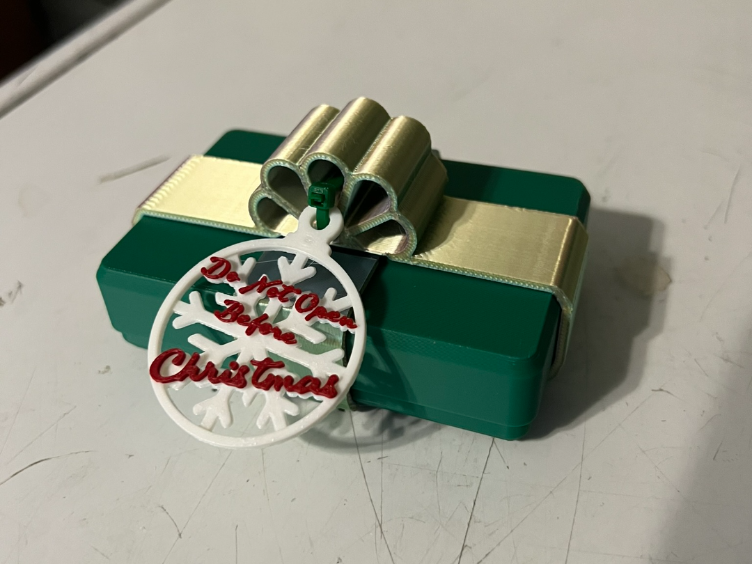 Lockable Gift Box - Gift Card