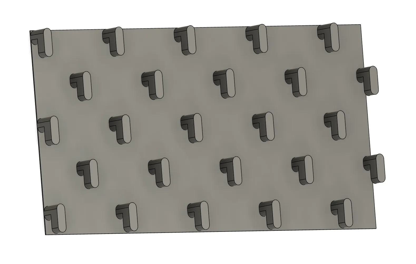 Ikea Skadis Pegs Fusion 360 file (parameterized)