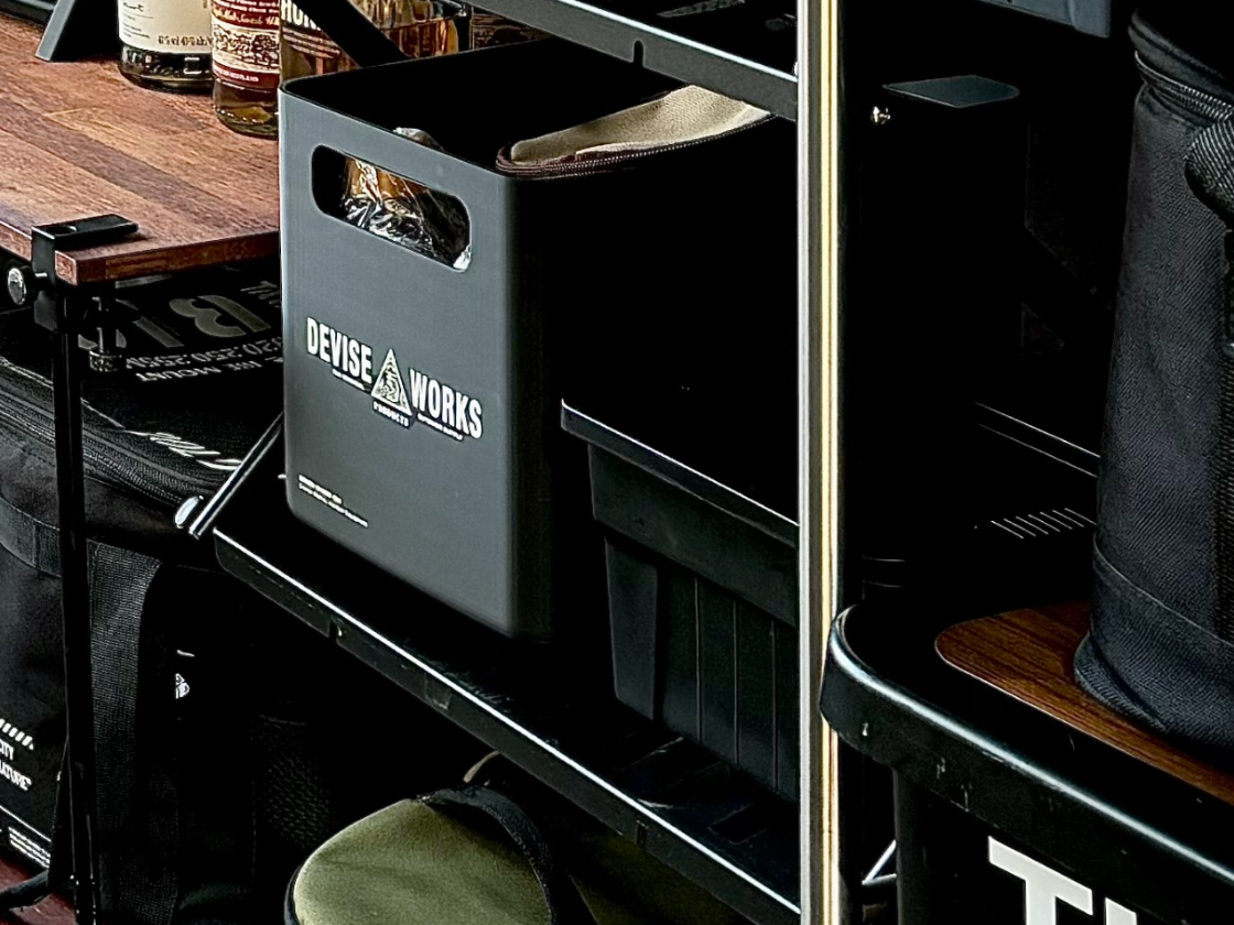 Large storage box for camping and home use