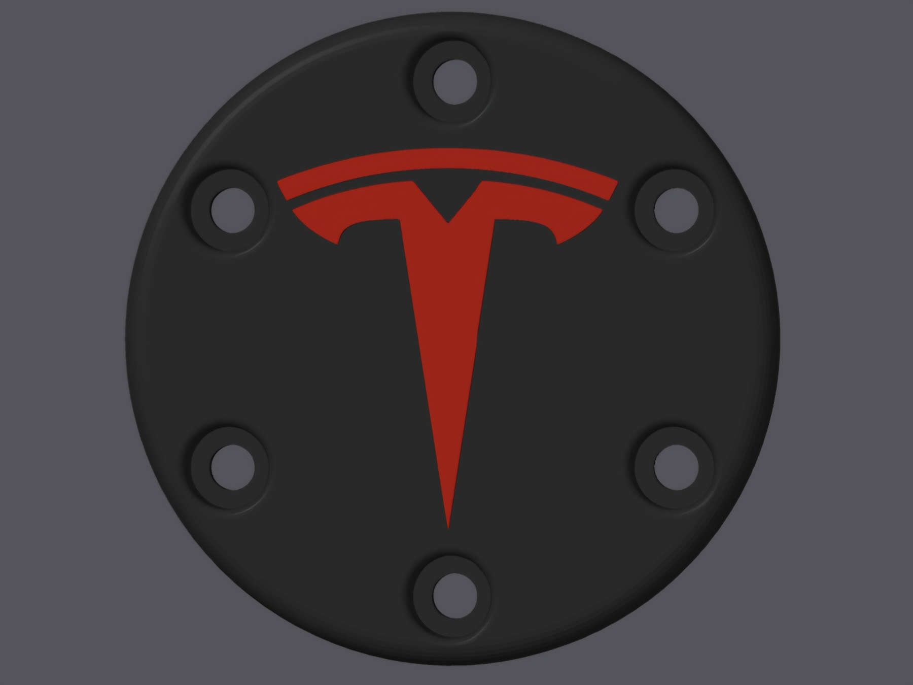 Tesla centre cap for logitech G29/G920/G923